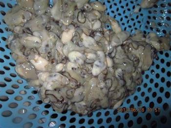 海蛎豆腐汤的做法图解1