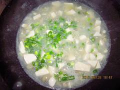 海蛎豆腐汤的做法步骤8