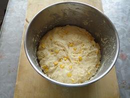 玉米面包的做法步骤9