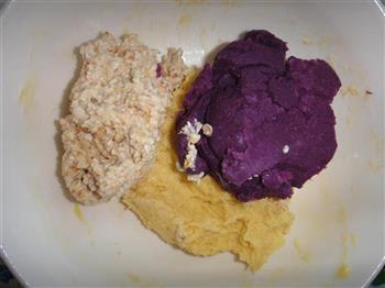 紫薯燕麦饼的做法步骤6