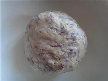 紫薯燕麦饼的做法步骤7