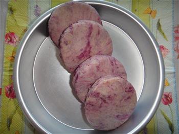 紫薯燕麦饼的做法步骤8
