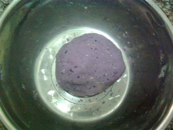 紫薯燕麦小饼的做法图解3