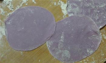紫色鞋形蒸饺的做法图解15