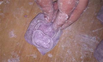 紫色鞋形蒸饺的做法图解19
