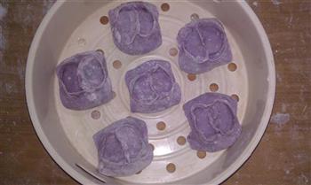 紫色鞋形蒸饺的做法图解20