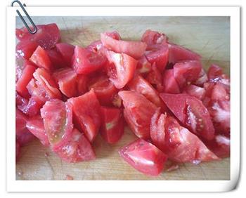 西红柿打卤面的做法步骤2