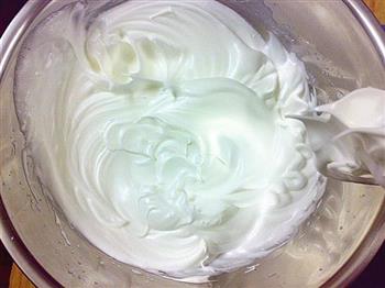 玫瑰酸奶蛋白糕的做法图解6