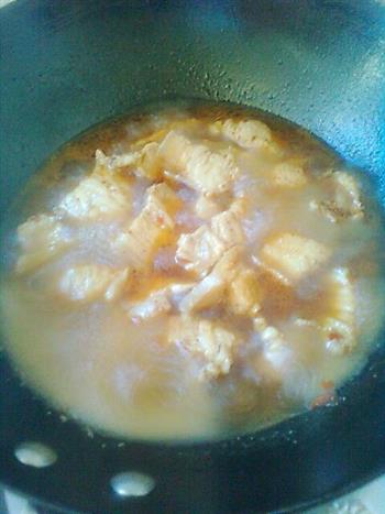 油煎豆腐烧肉的做法步骤2