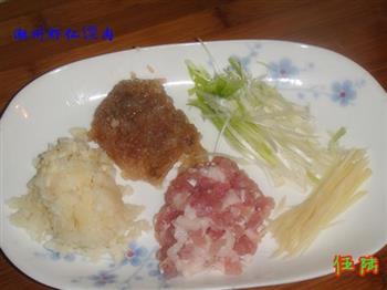 潮州虾仁馃肉的做法图解2