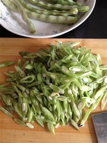 清炒四季豆的做法步骤2