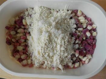 紫薯玉米烙的做法步骤3