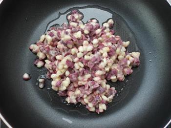 紫薯玉米烙的做法步骤7