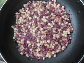 紫薯玉米烙的做法步骤9