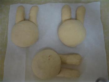小兔巧克力面包的做法步骤13