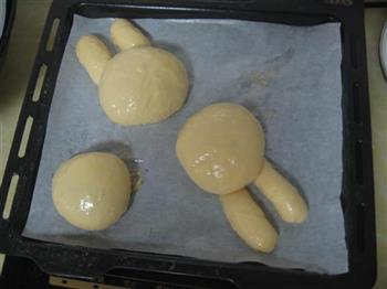 小兔巧克力面包的做法步骤14