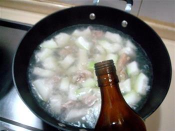 冬瓜兔肉汤的做法步骤2