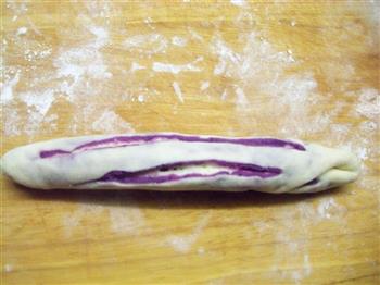 紫薯面包卷的做法图解9