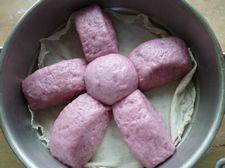 天然彩色紫薯馒头的做法图解8