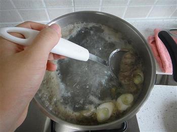 原味骨汤肉末粥的做法步骤5