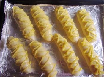 橄榄型酥香面包的做法步骤8