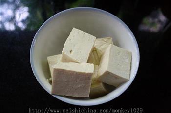 黄豆酱焖老豆腐的做法图解2