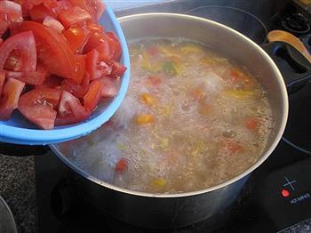 牛肉彩椒浓汤的做法步骤11