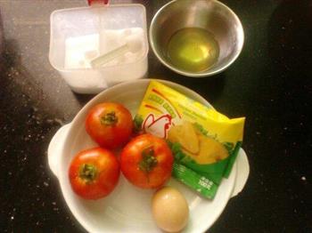 香浓番茄蛋花汤的做法步骤1