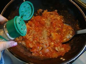 番茄里脊肉焖饭的做法步骤11