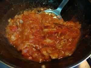 番茄里脊肉焖饭的做法图解12