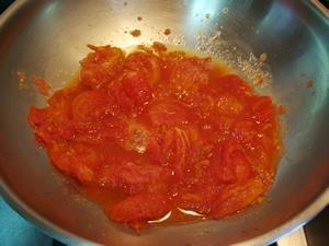番茄里脊肉焖饭的做法图解2
