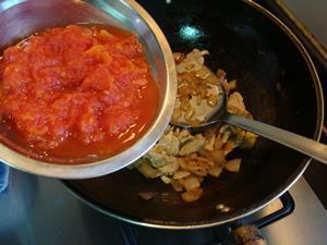 番茄里脊肉焖饭的做法图解9