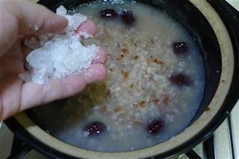 红米薏仁粥的做法图解4