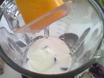 冰爽紫薯酸奶羹的做法图解4