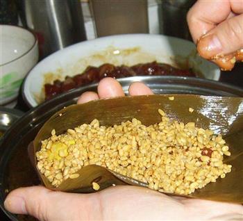 板栗纯精肉粽的做法步骤11
