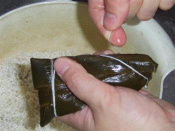 紫薯桂园肉甜粽的做法步骤14