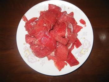 辣白菜炒牛肉的做法步骤3