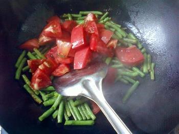 豆角番茄蒸面条的做法步骤9