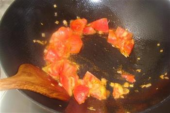 番茄毛豆炖豆腐的做法步骤4