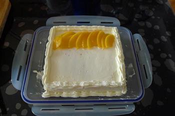 生日奶油水果蛋糕的做法步骤8