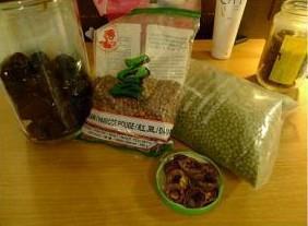 红绿豆瘦身米糊的做法步骤1
