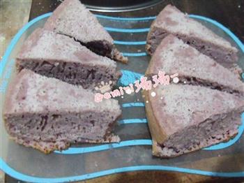 紫薯发糕的做法步骤14