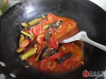 西红柿烧茄子的做法步骤8