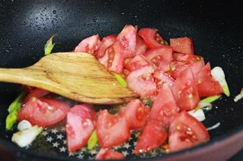 番茄滑蛋牛肉饭的做法步骤5