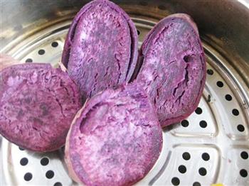 紫薯凉糕的做法图解2