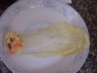 微波土豆菜卷的做法步骤6