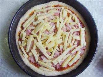 培根虾仁披萨的做法步骤10