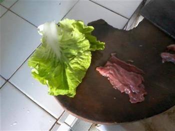 白菜牛肉粥的做法步骤1