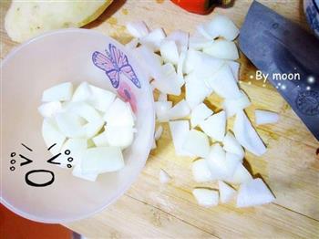 咖喱土豆鸡块配饭的做法步骤4