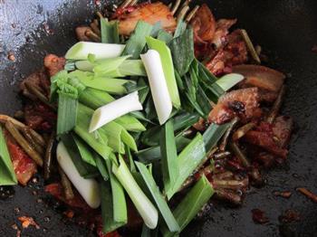 酸豇豆回锅肉的做法步骤10